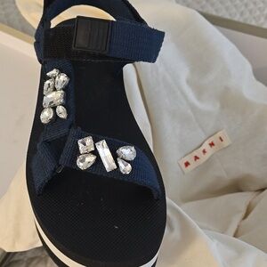 Marni Shoes suxe 38.5 navy blue